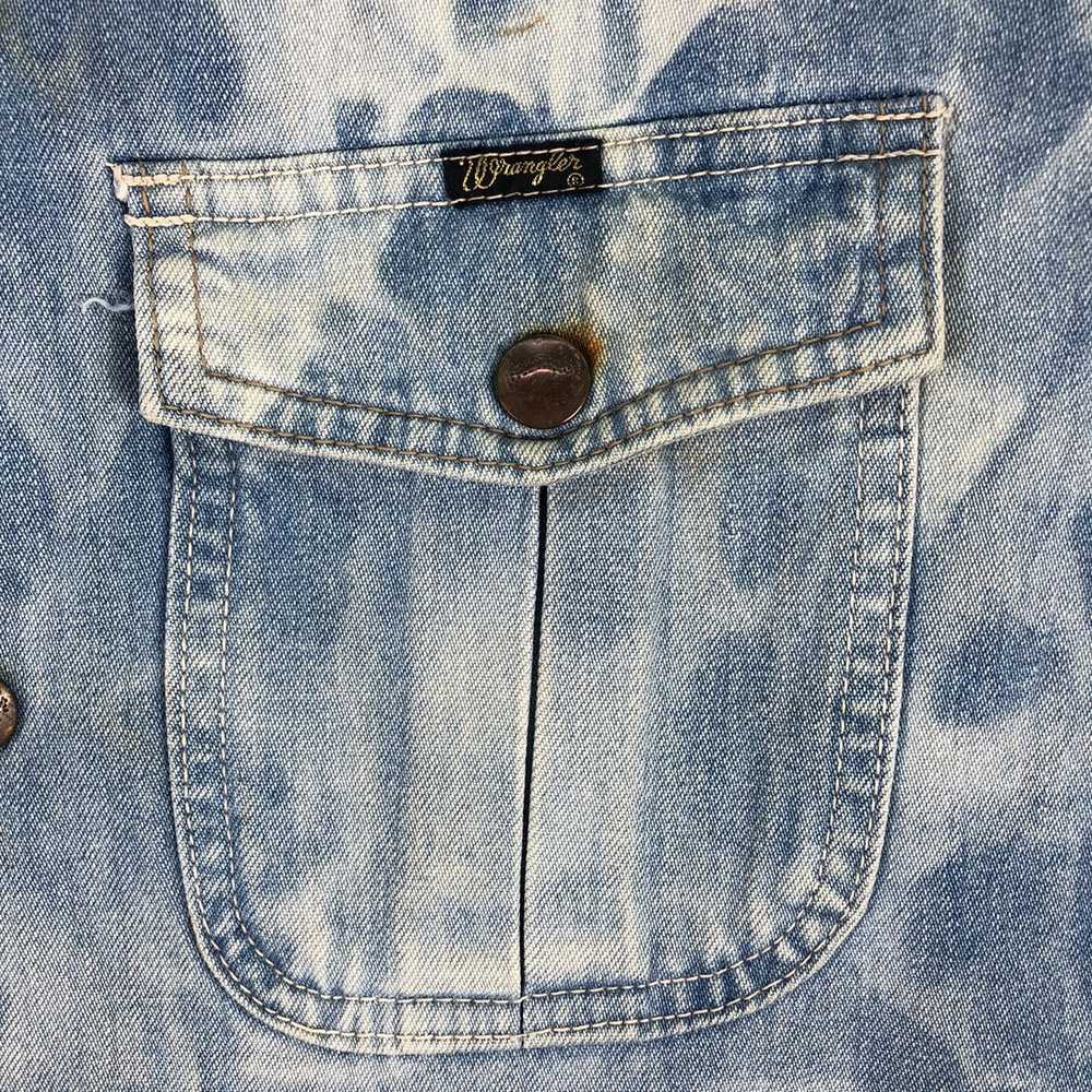 Distressed Denim × Vintage × Wrangler Vintage 80'… - image 10