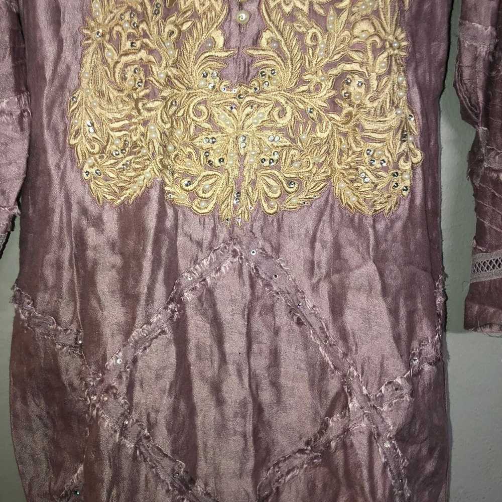 Pakistani kameez shalwar - image 3