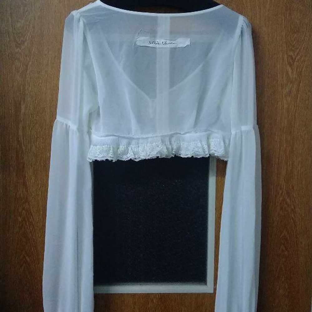 alice auaa Alice Auaa White Blouse - image 2