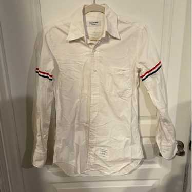 Thom Brown Stripe Shirt Size 24-26 (S) - image 1