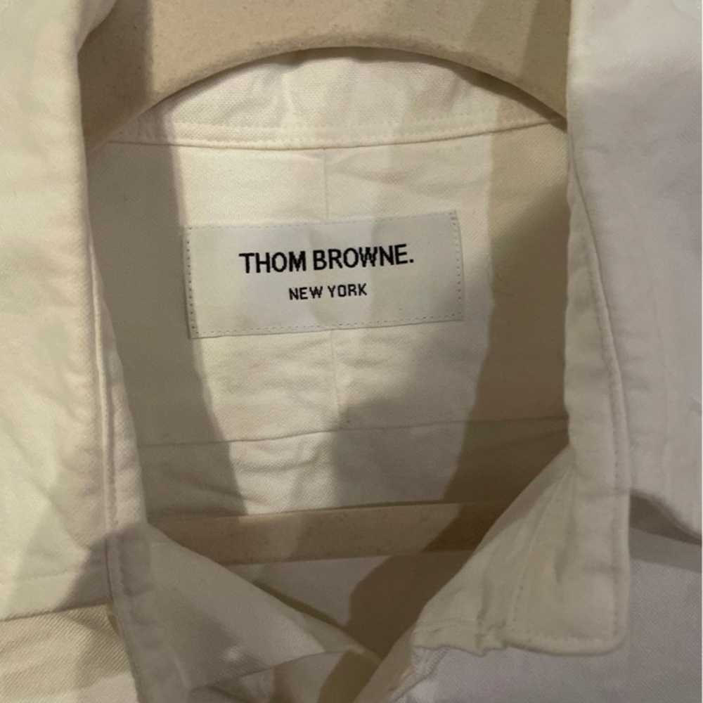 Thom Brown Stripe Shirt Size 24-26 (S) - image 3