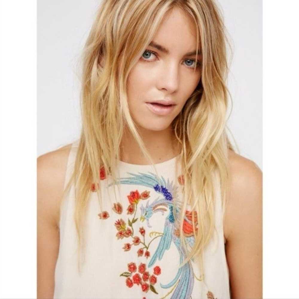 RARE Free People Love Birds Fringe Top - image 11