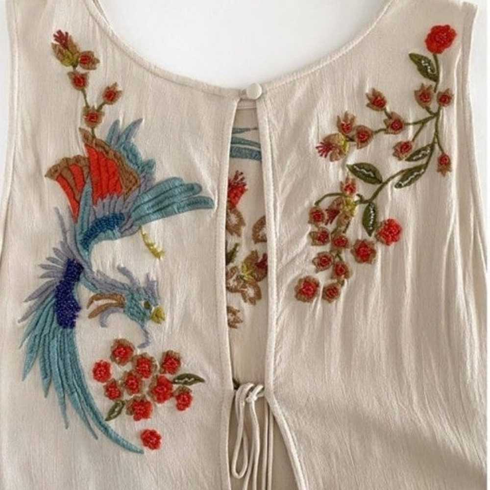 RARE Free People Love Birds Fringe Top - image 5