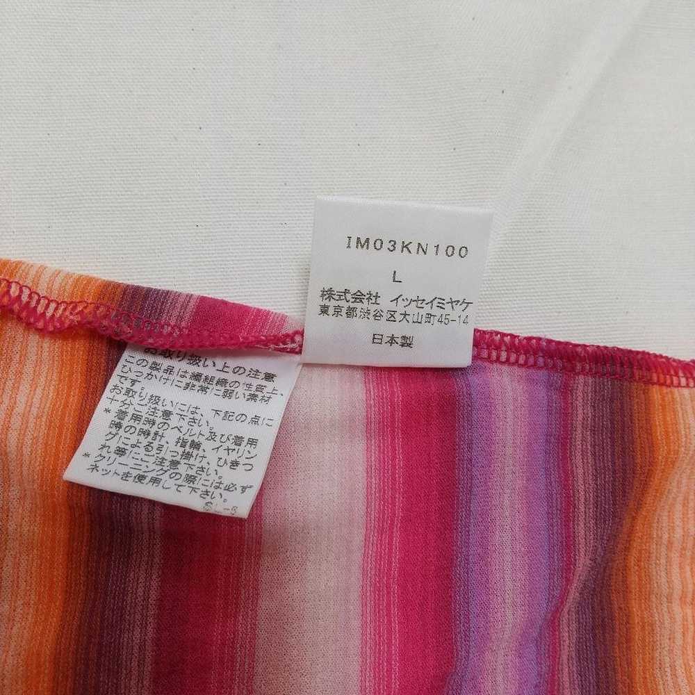 【Rare Item】Issey Miyake T-shirt Vivid Pink L - image 5