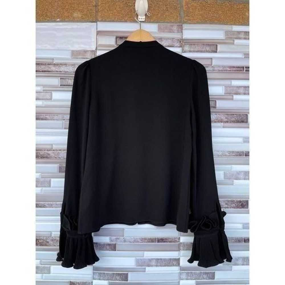 CO Japanese fabric pleated sleeve blouse size smal - image 6