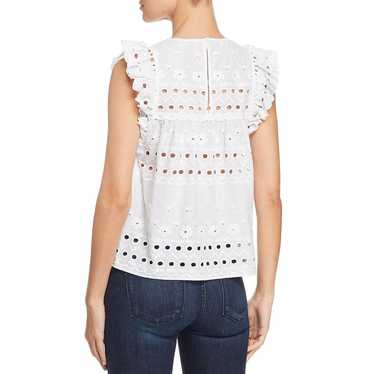 Kate Spade White Eyelet Blouse