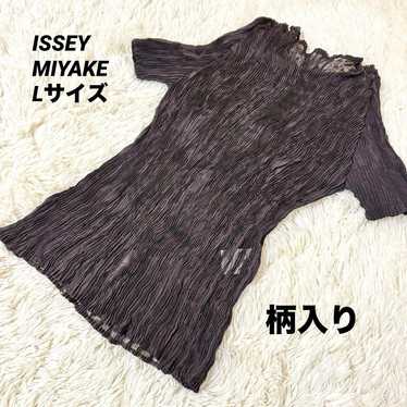 Excellent condition✨ ISSEY MIYAKE Pleats Sheer Pr… - image 1