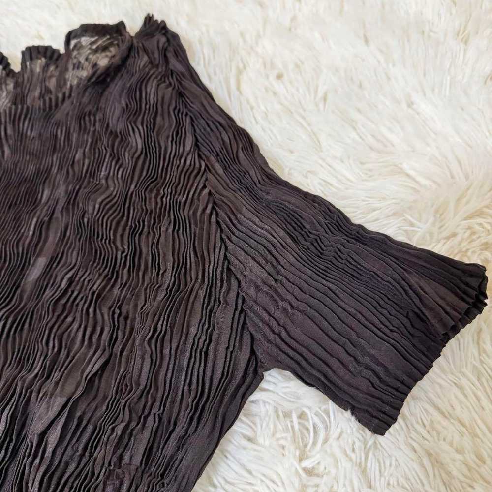 Excellent condition✨ ISSEY MIYAKE Pleats Sheer Pr… - image 3