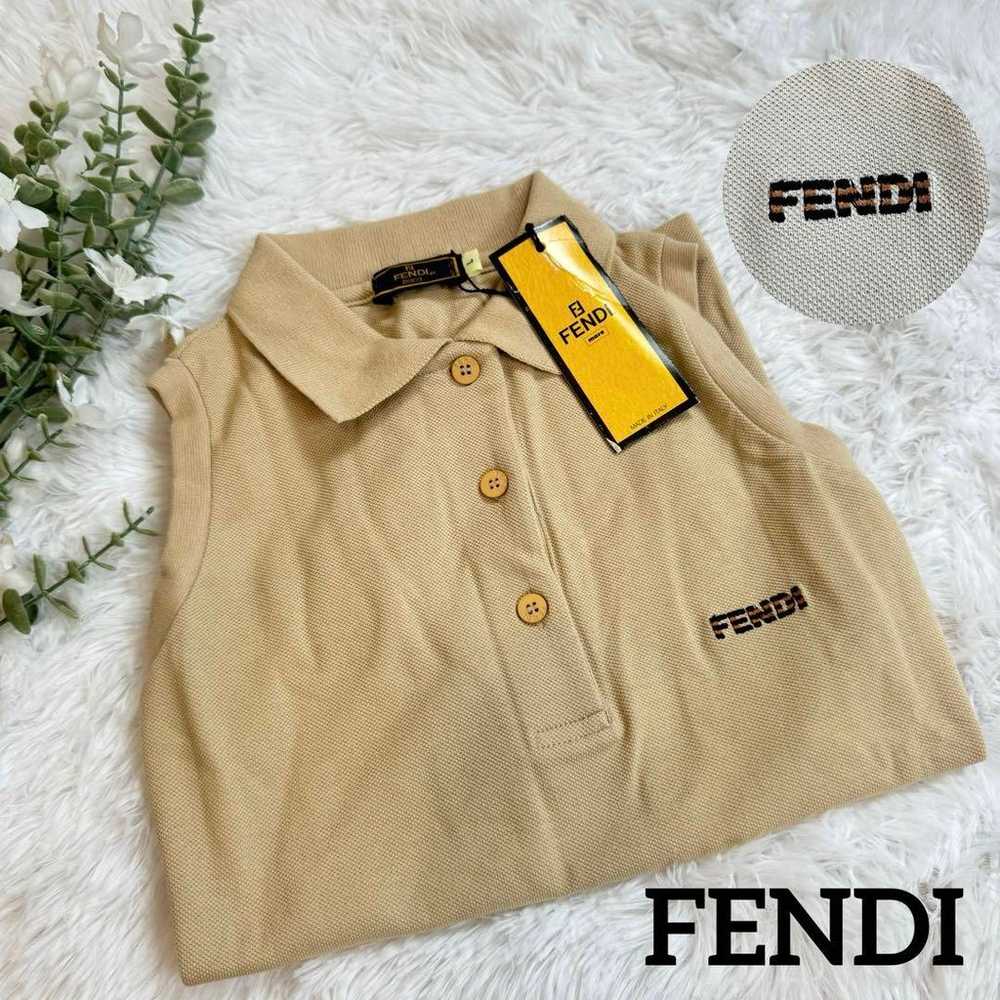 Tagged ✨ FENDI mare tank top polo shirt women's t… - image 1