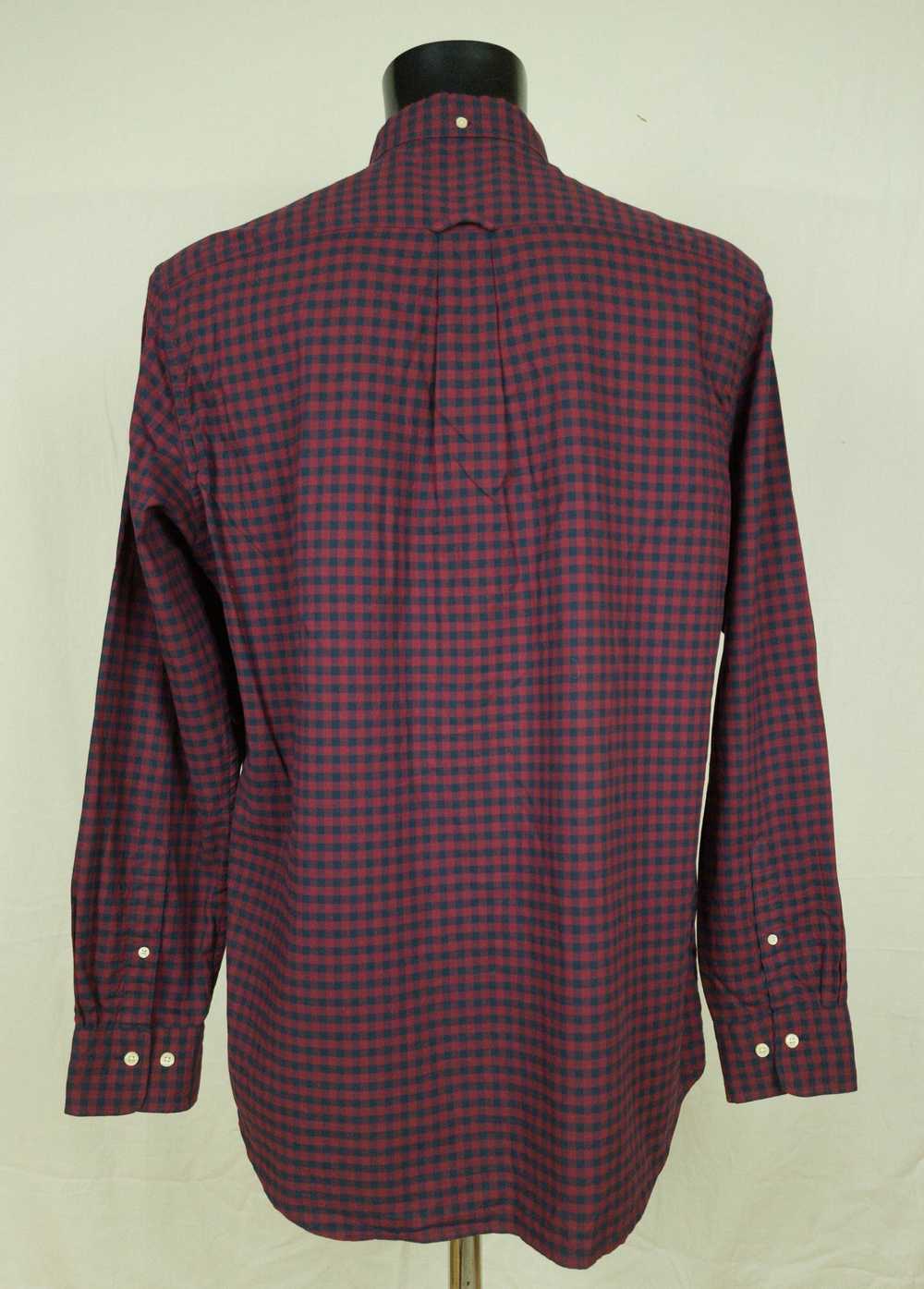 Gant Gant shirt cotton check mens L size - image 2