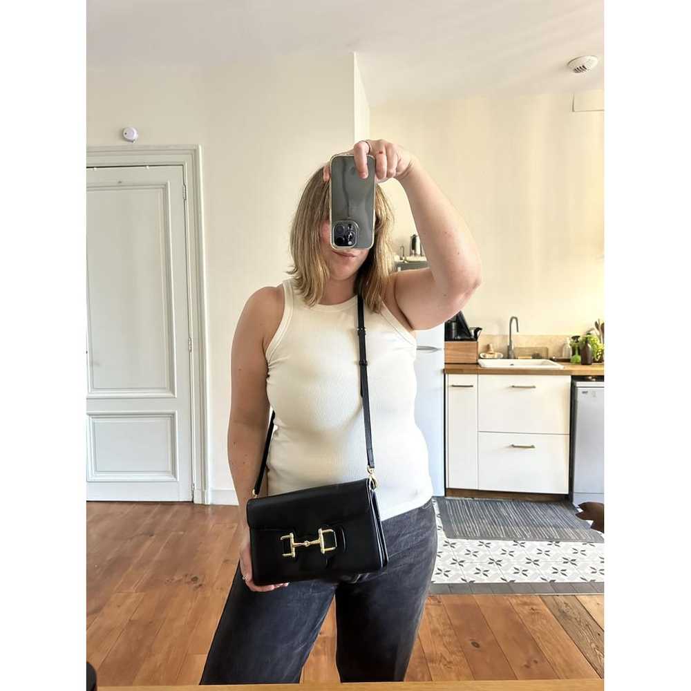 Celine Crécy Vintage leather crossbody bag - image 7