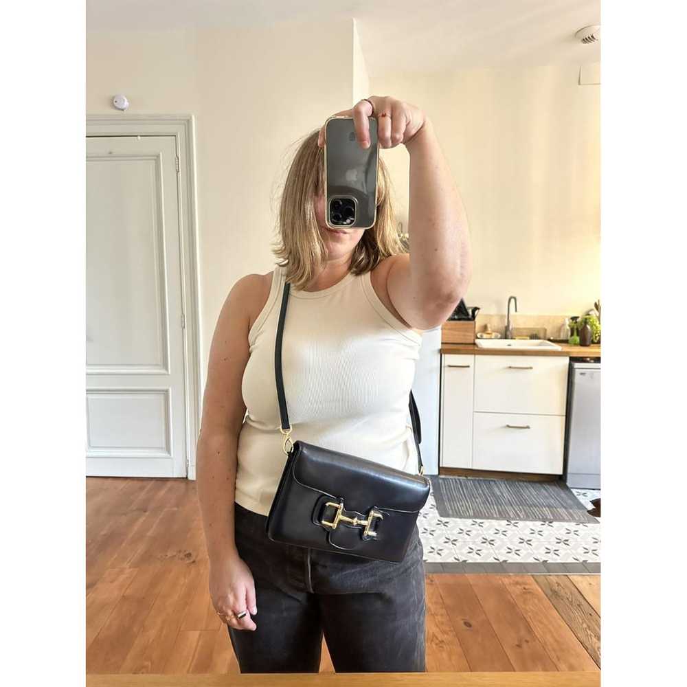 Celine Crécy Vintage leather crossbody bag - image 9