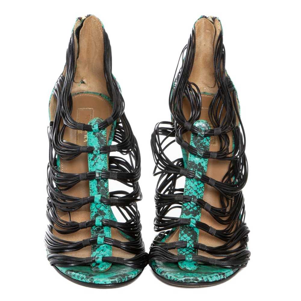 Aquazzura Leather heels - image 3