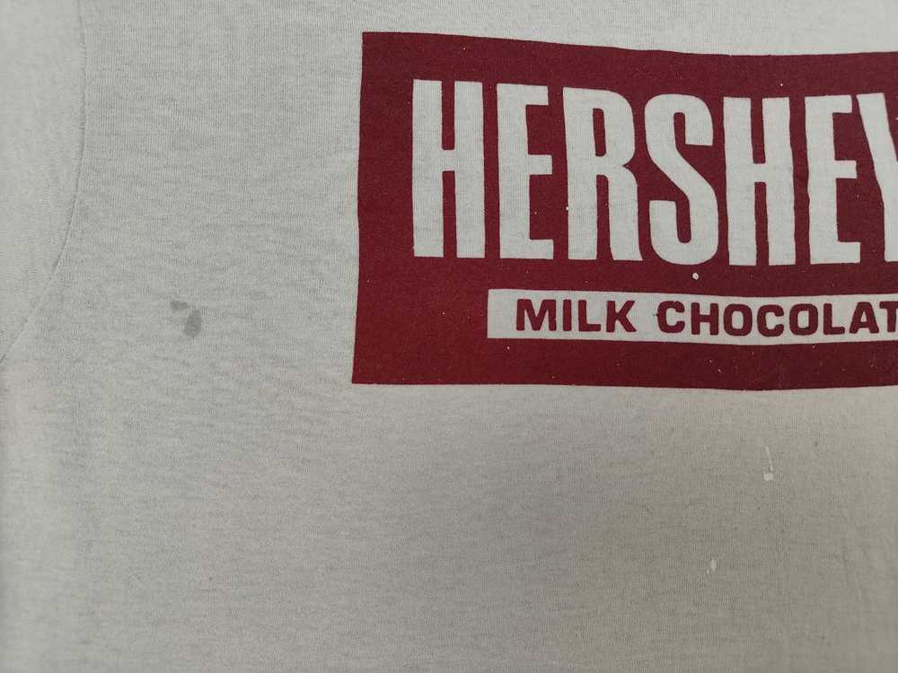 Vintage 80s Vintage Hershey Chocolate Logo T - image 3