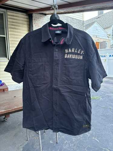 Harley Davidson Harley Davidson button up