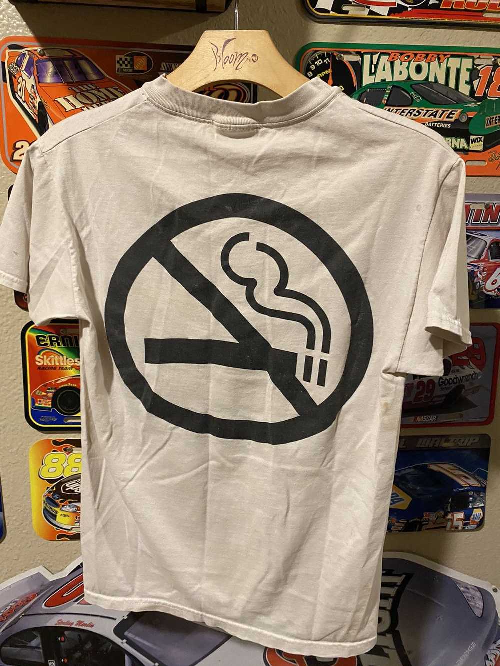 Streetwear × Vintage Vintage no smoking tee shirt… - image 1