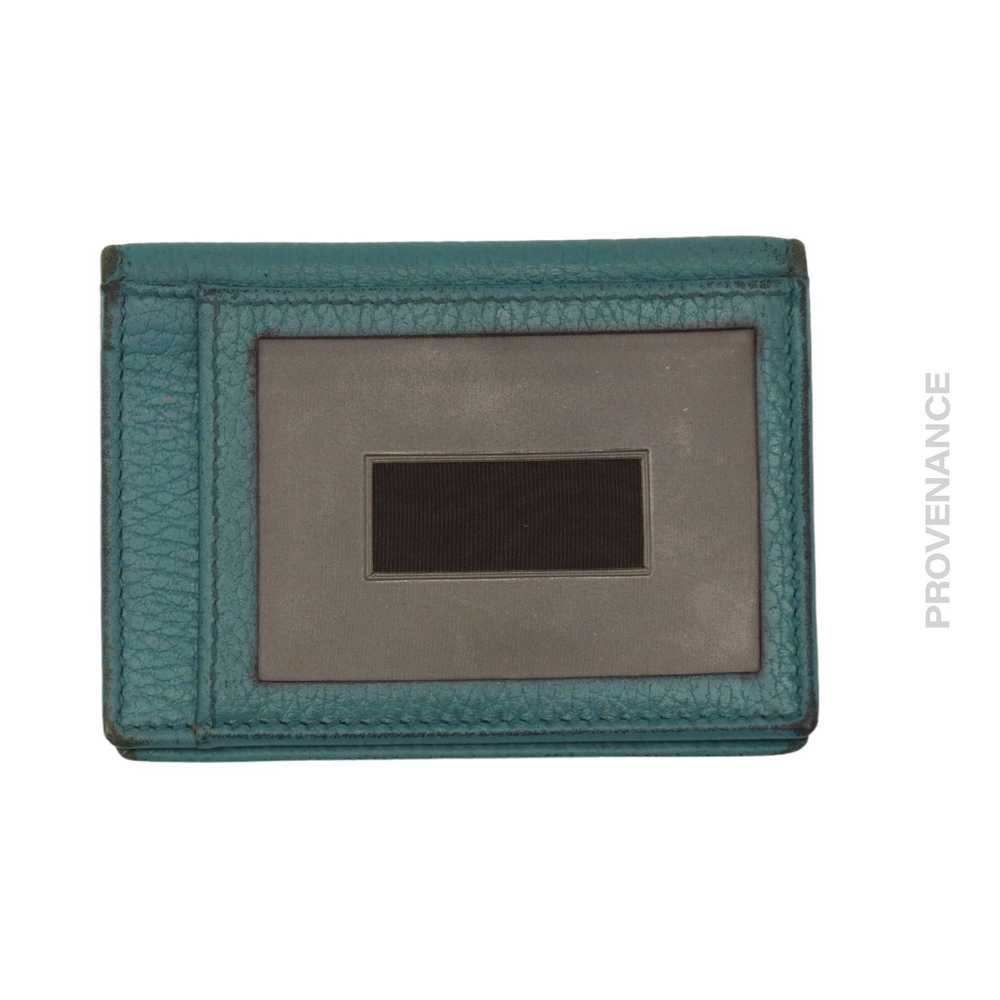 Gucci 🔴 Gucci Pocket Organizer Wallet - Turquois… - image 2