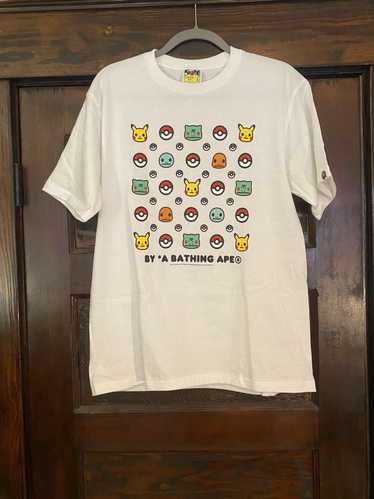 Bape × Pokemon Bape Pokemon Isetan Monogram Logo T