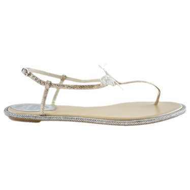 Rene Caovilla Leather sandal - image 1