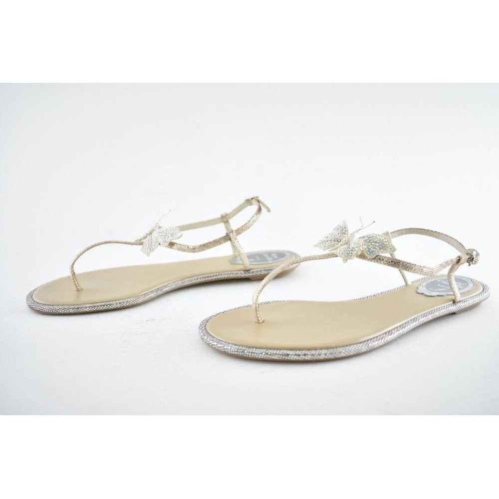 Rene Caovilla Leather sandal - image 8