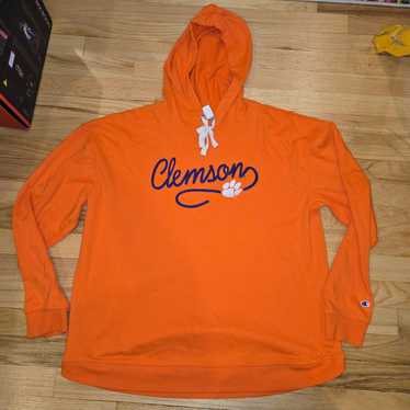 Champion Clemson embroidered women hoodie sz L