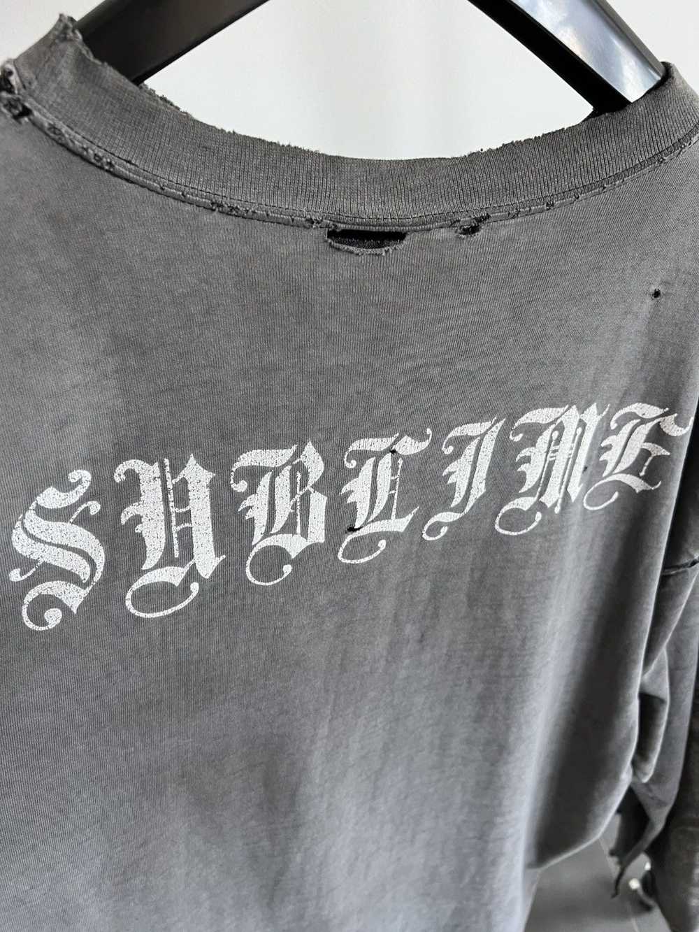 Band Tees × Vintage Vintage Thrashed Sublime Long… - image 10