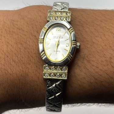 Studio time STD907TKL 0921, Bangle style band, Sld orders as is, Working watch