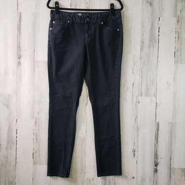 Mossimo Mossimo Black/Deep Navy Wash Denim Skinny… - image 1