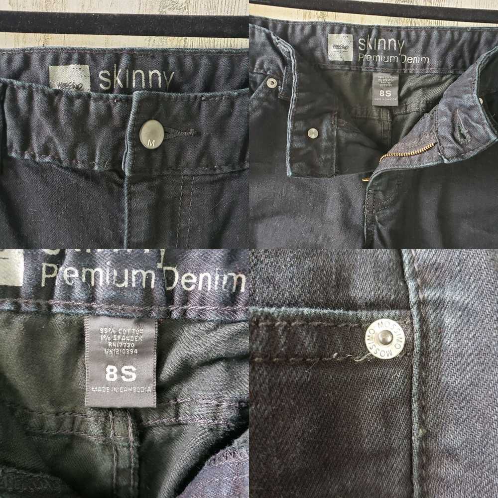 Mossimo Mossimo Black/Deep Navy Wash Denim Skinny… - image 5