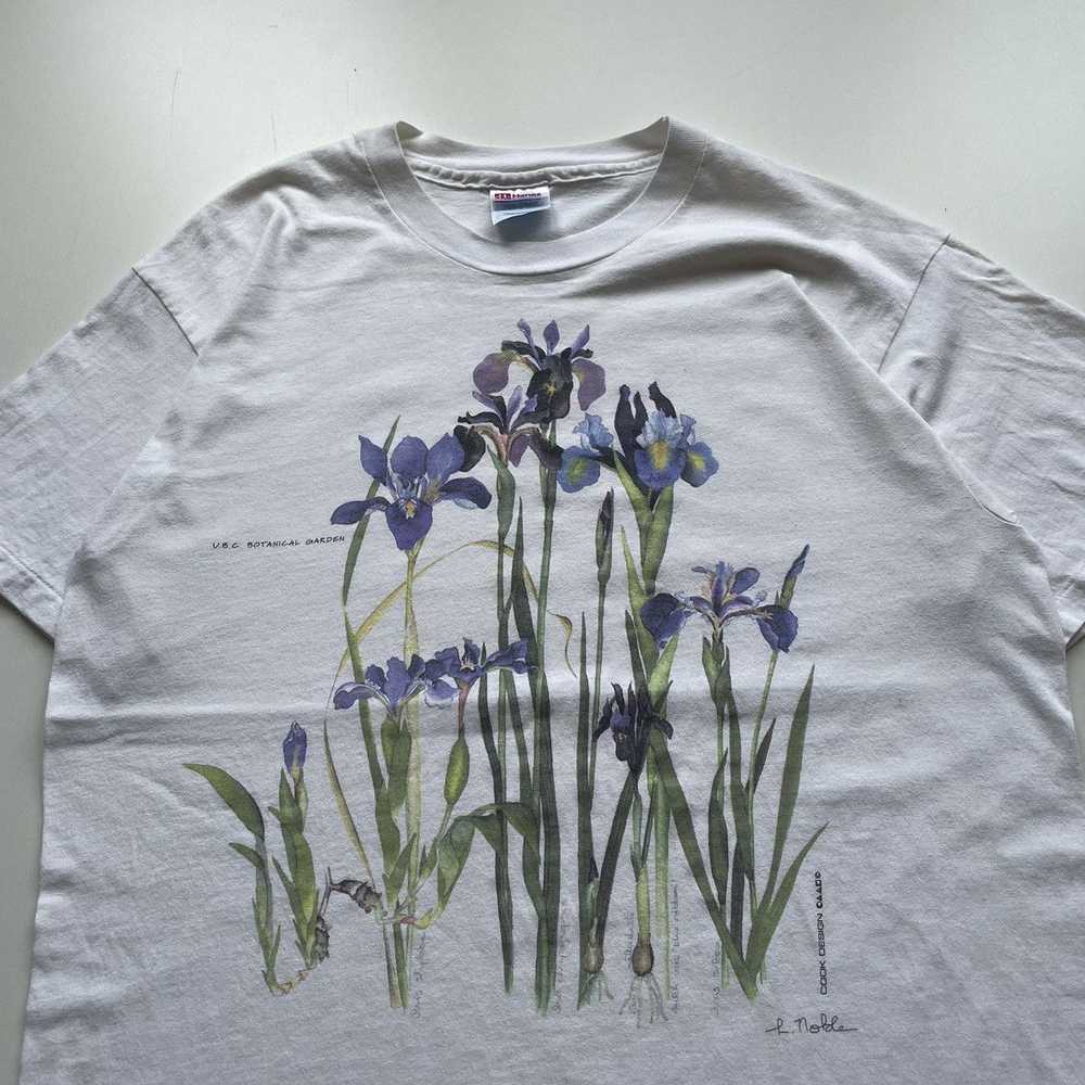 Art × Made In Usa × Vintage Vintage 1990s Flower … - image 2