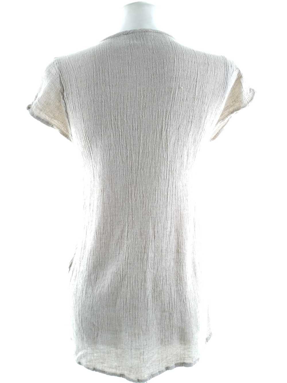 The Masai  Size S Grey Blouse Viscose Short Sleev… - image 3