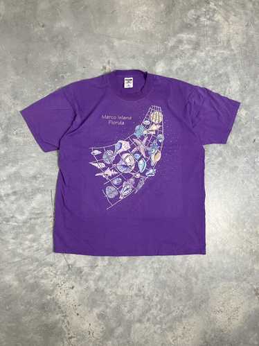 Tee × Tee Shirt × Vintage Vintage 1990s Marco Isl… - image 1