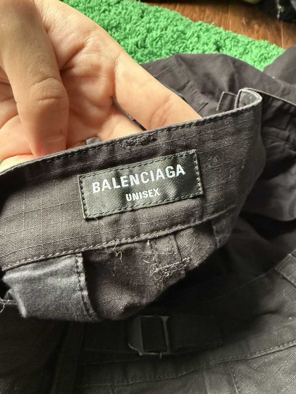 Balenciaga Balenciaga FW22 Pulled Cargo Pants - image 4