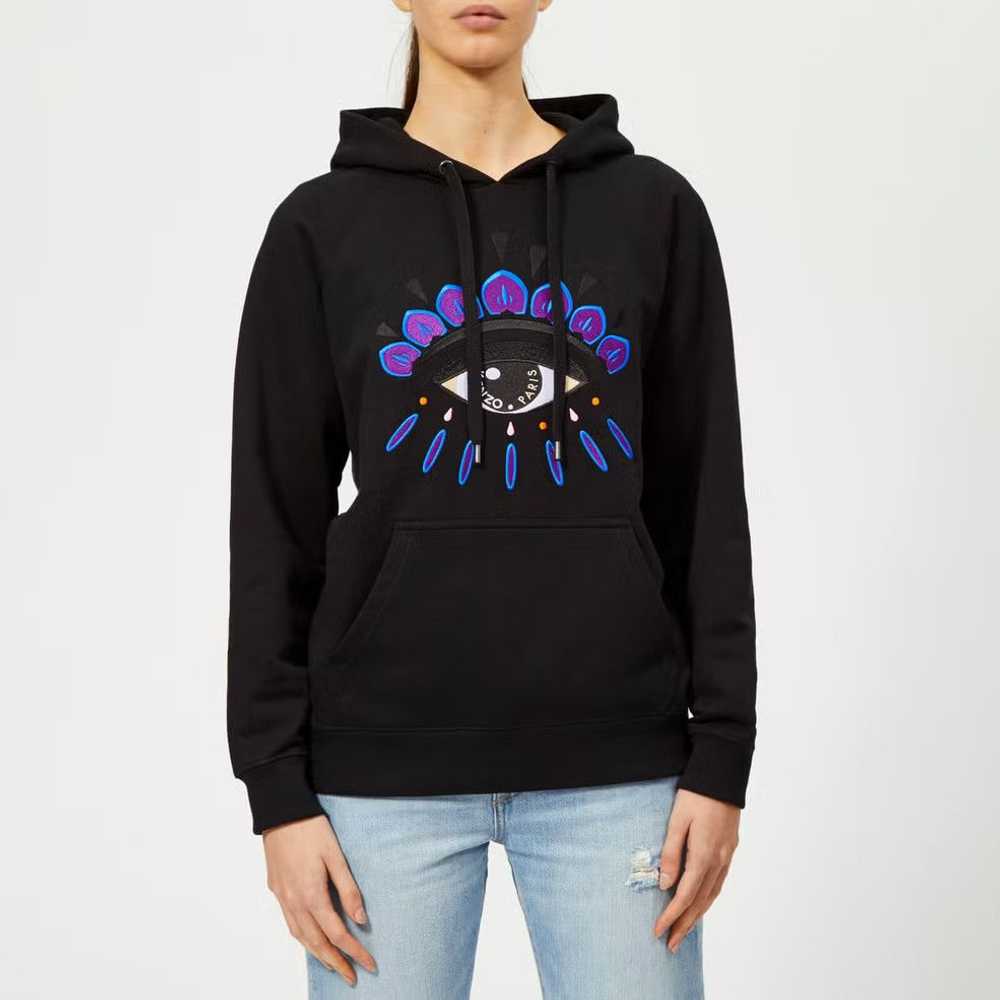 Kenzo KENZO Eye Hoodie Sweatshirt - Black - image 8