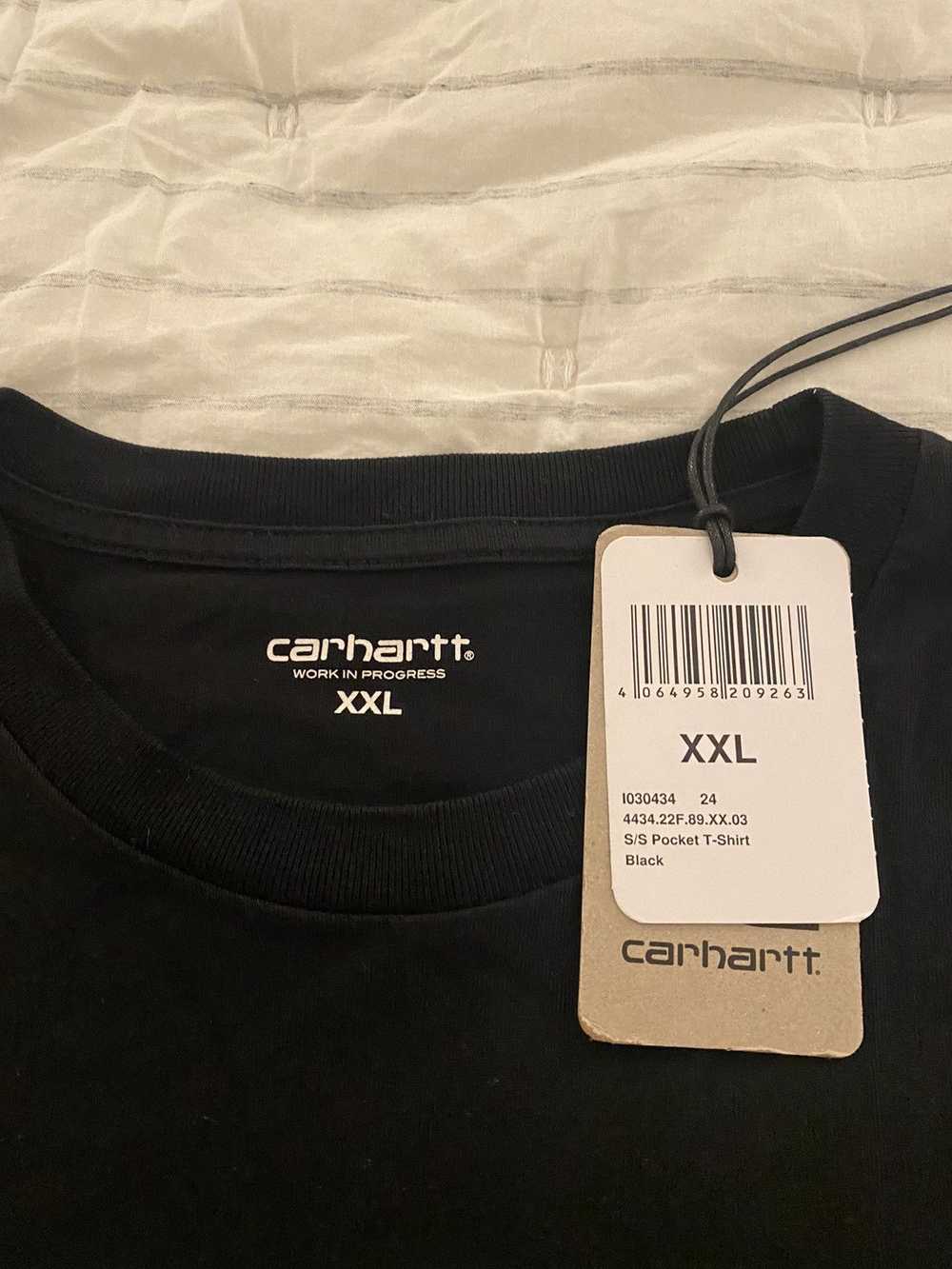 Carhartt Wip Carhartt WIP Pocket T-shirt Black XXL - image 6