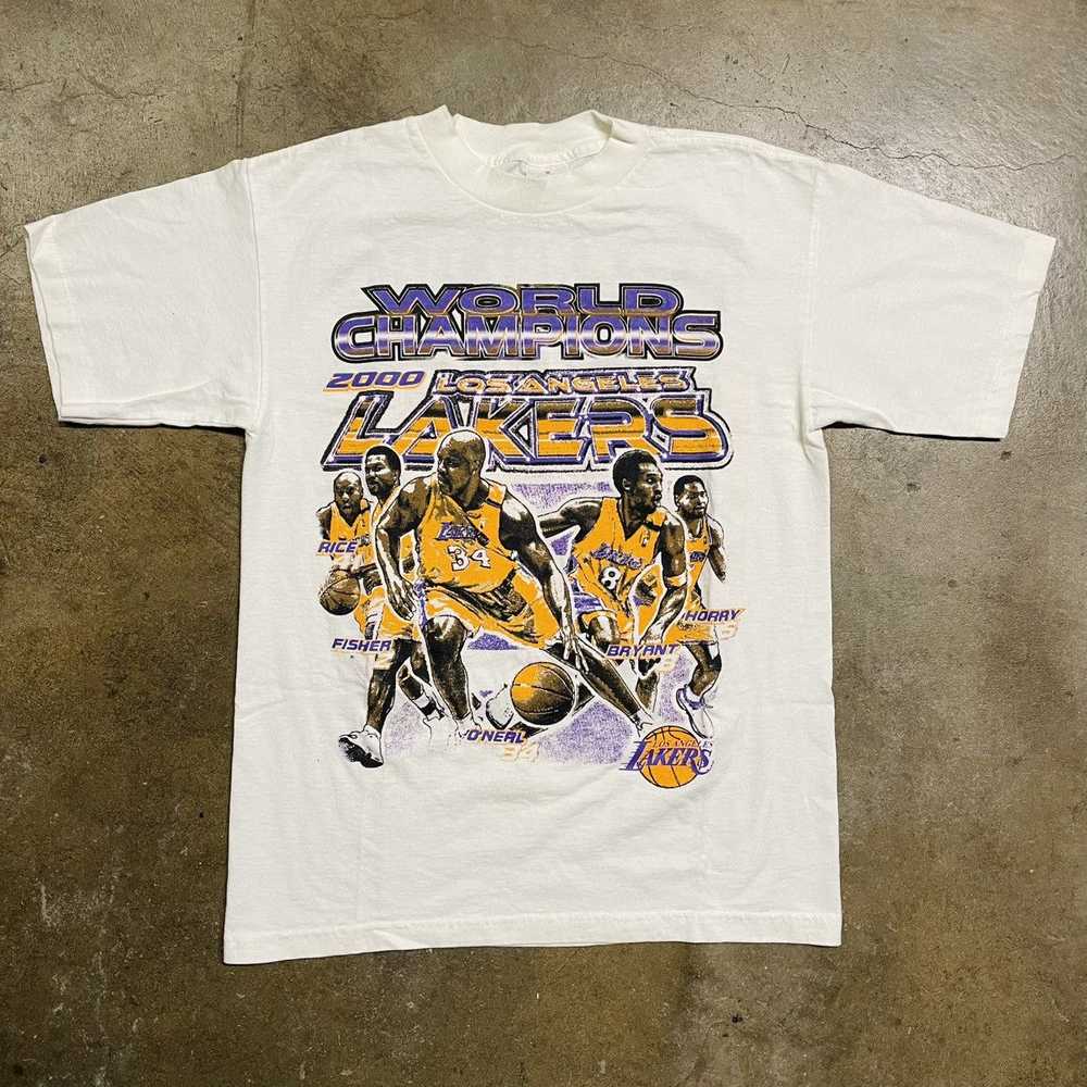 L.A. Lakers × Made In Usa × Vintage Vintage 2000 … - image 1