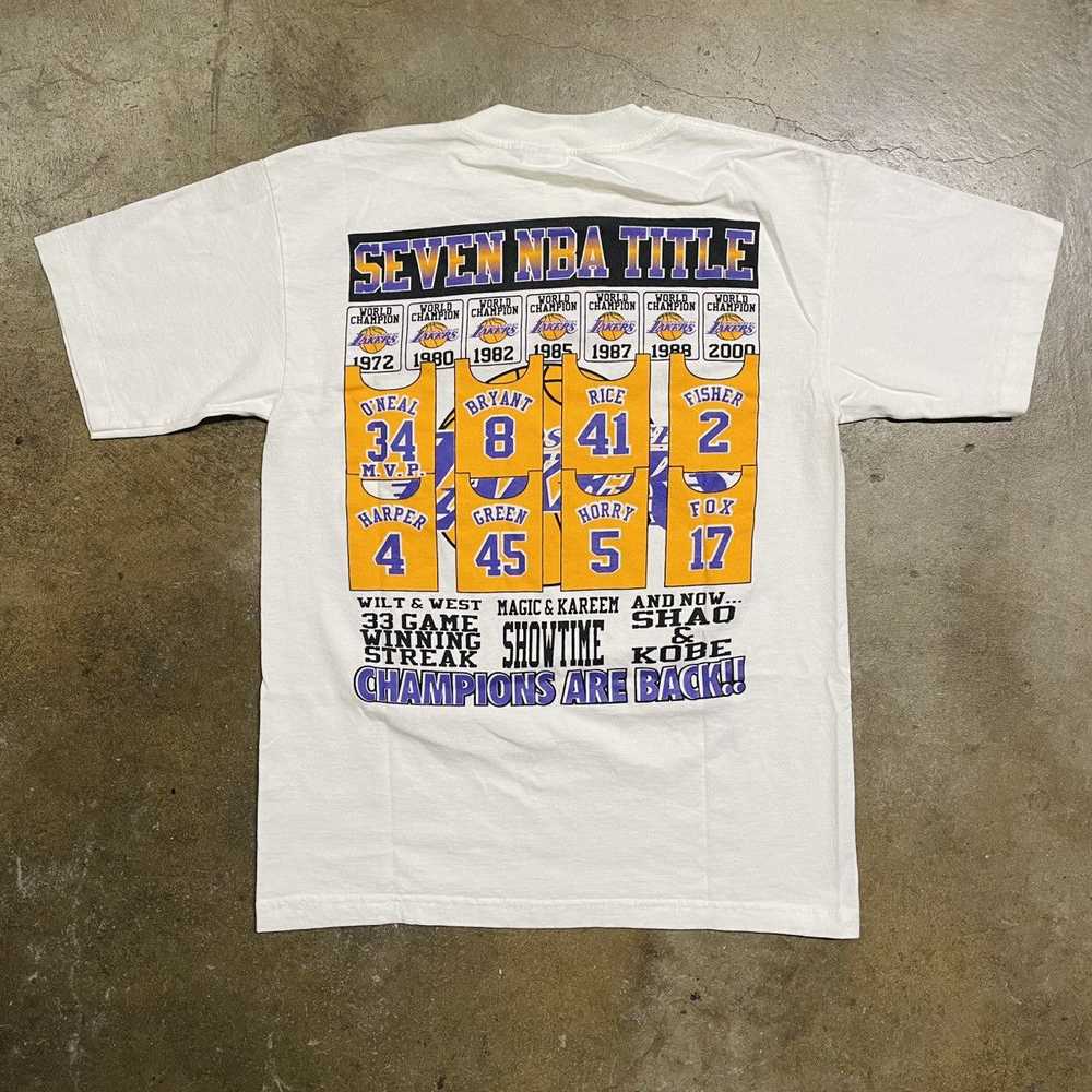 L.A. Lakers × Made In Usa × Vintage Vintage 2000 … - image 2