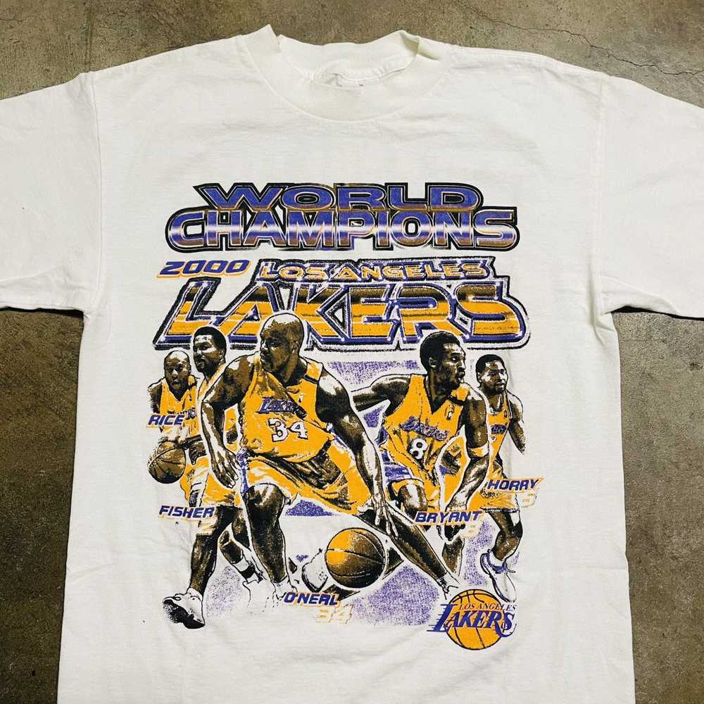 L.A. Lakers × Made In Usa × Vintage Vintage 2000 … - image 3