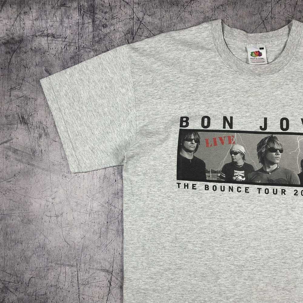 Rock Tees × Tour Tee × Vintage Vintage 2003 Bon J… - image 6