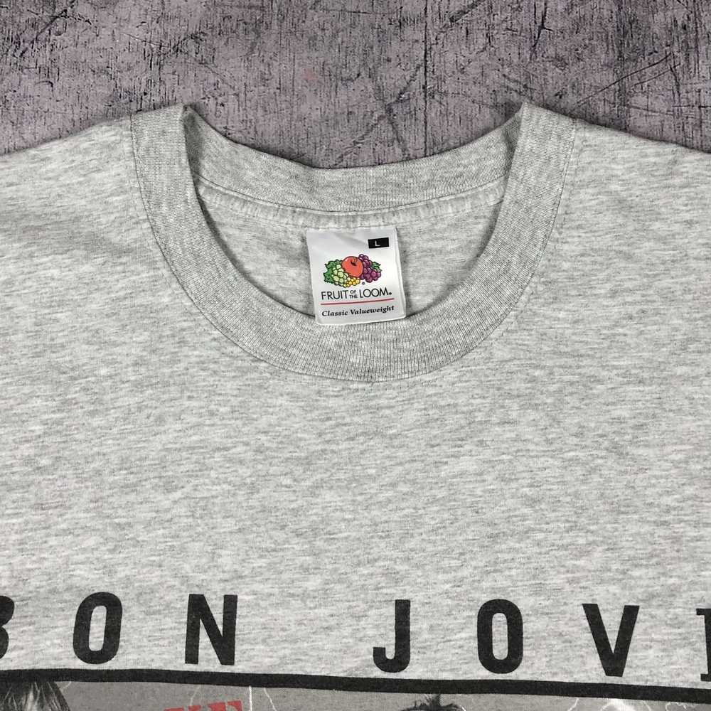 Rock Tees × Tour Tee × Vintage Vintage 2003 Bon J… - image 7