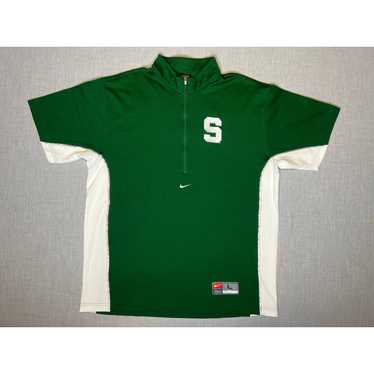 Nike × Vintage Vintage Nike Team Michigan State Q… - image 1