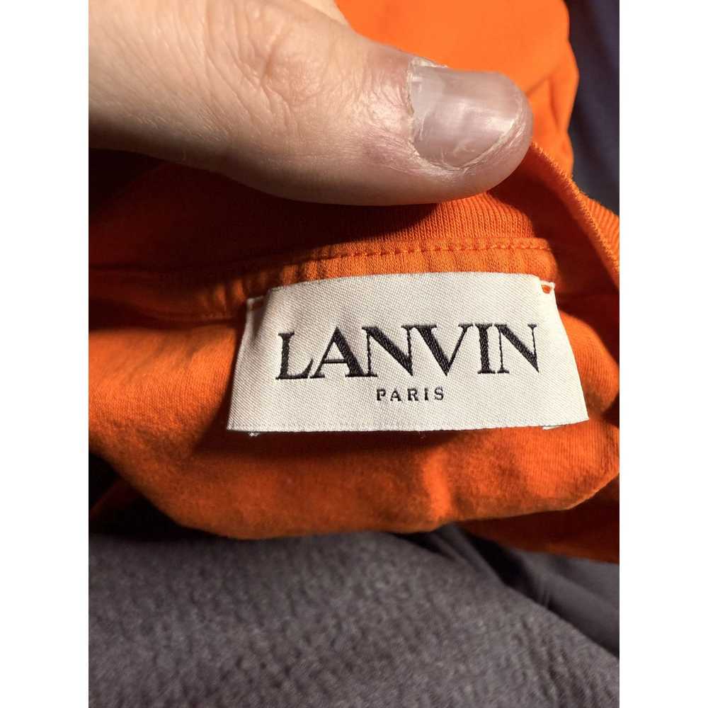 Lanvin Lanvin Tee Orange Large Used - image 4