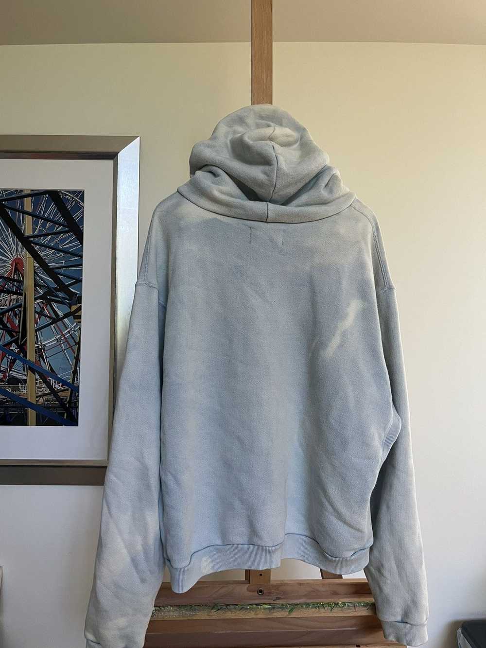 Eric Emanuel Distressed + Stained EE Hoodie - image 2