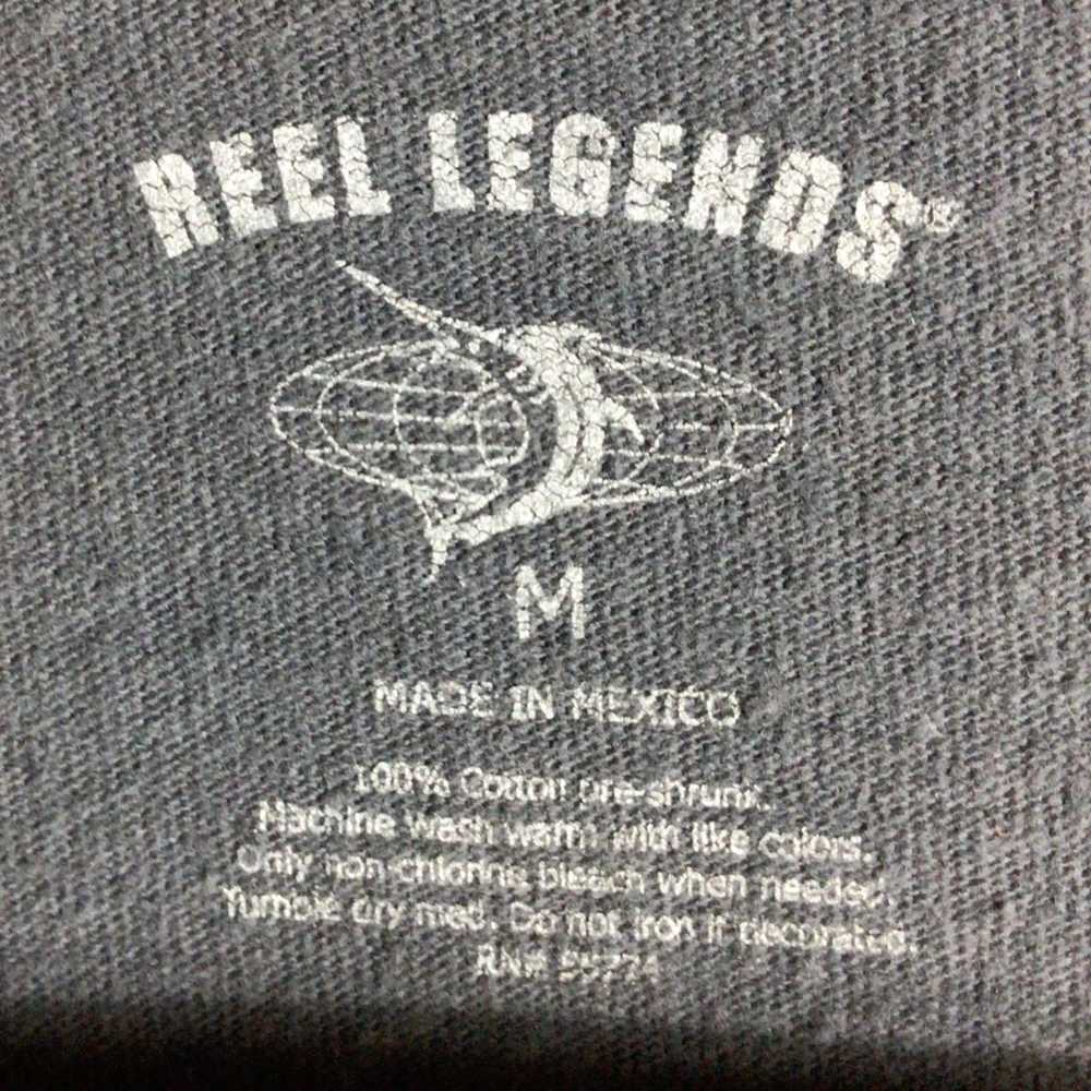 Reel Legends Reel Legends Fish Fishing pole T Shi… - image 5