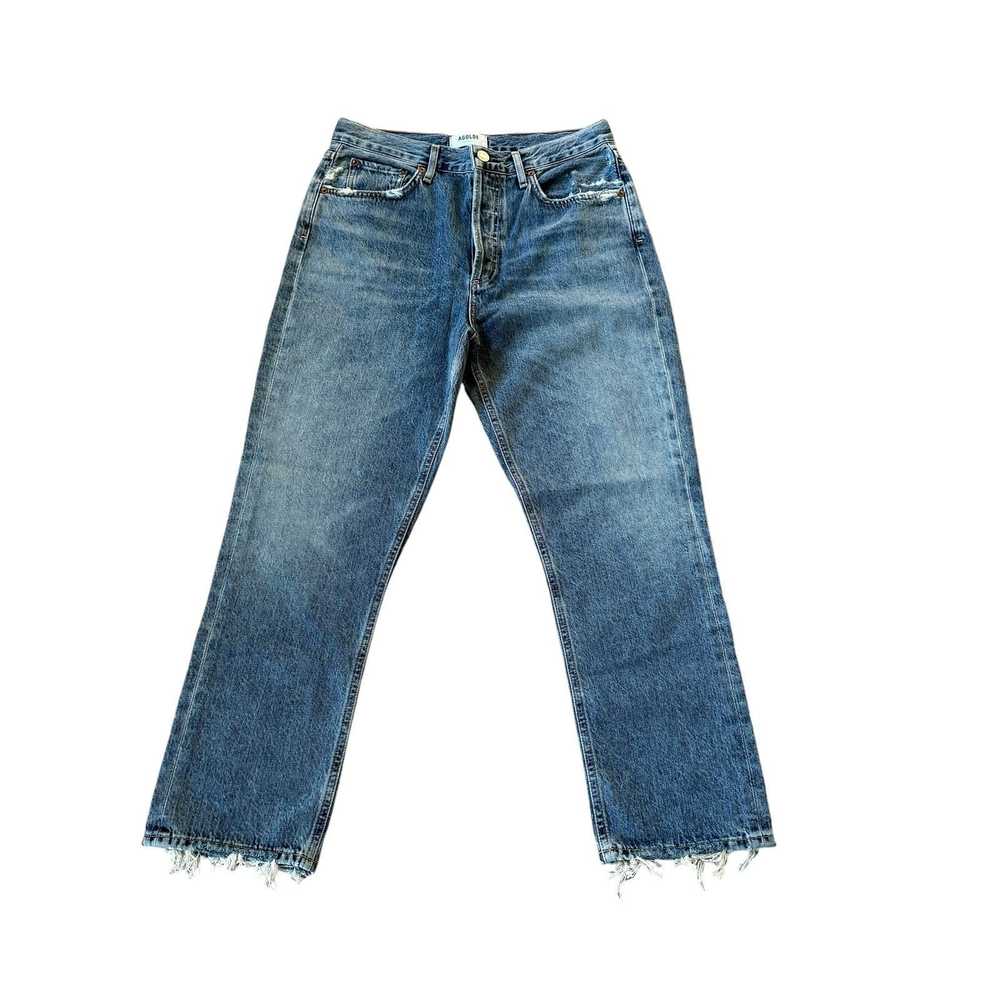 Agolde AGOLDE Riley High Rise Straight Crop Jean … - image 2