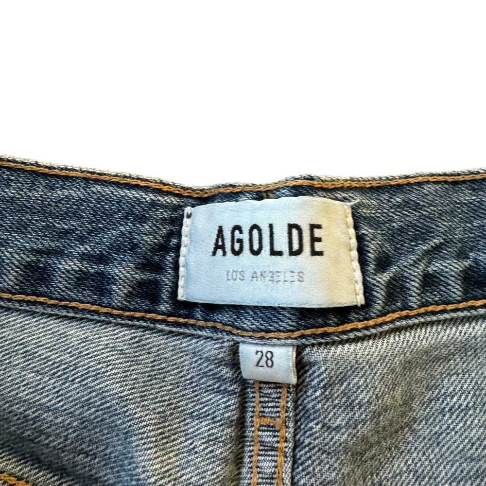 Agolde AGOLDE Riley High Rise Straight Crop Jean … - image 4