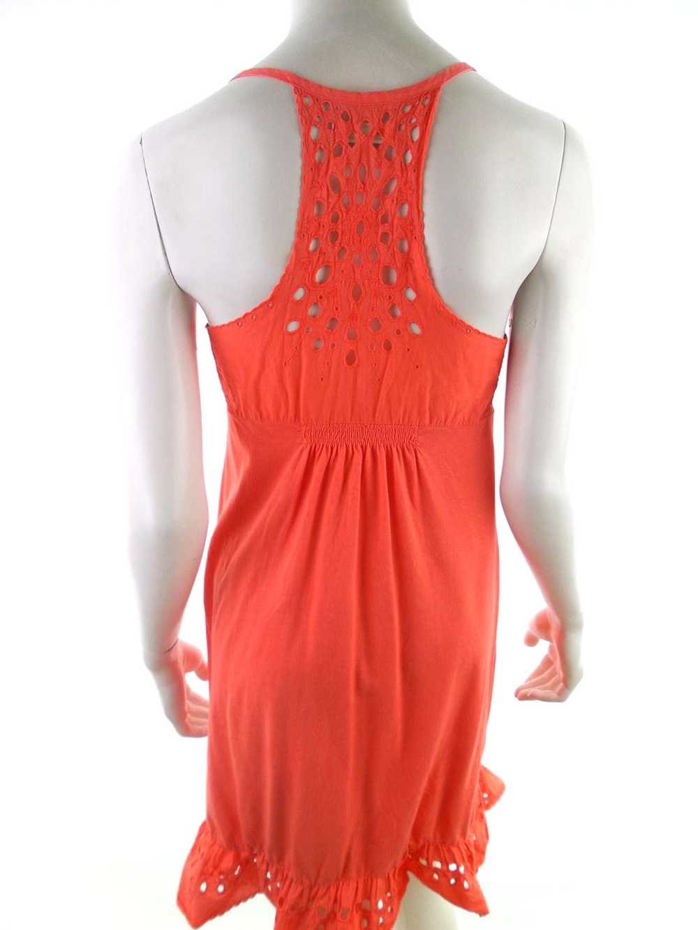 American Eagle  Size M Orange Knee-Length Summer … - image 3