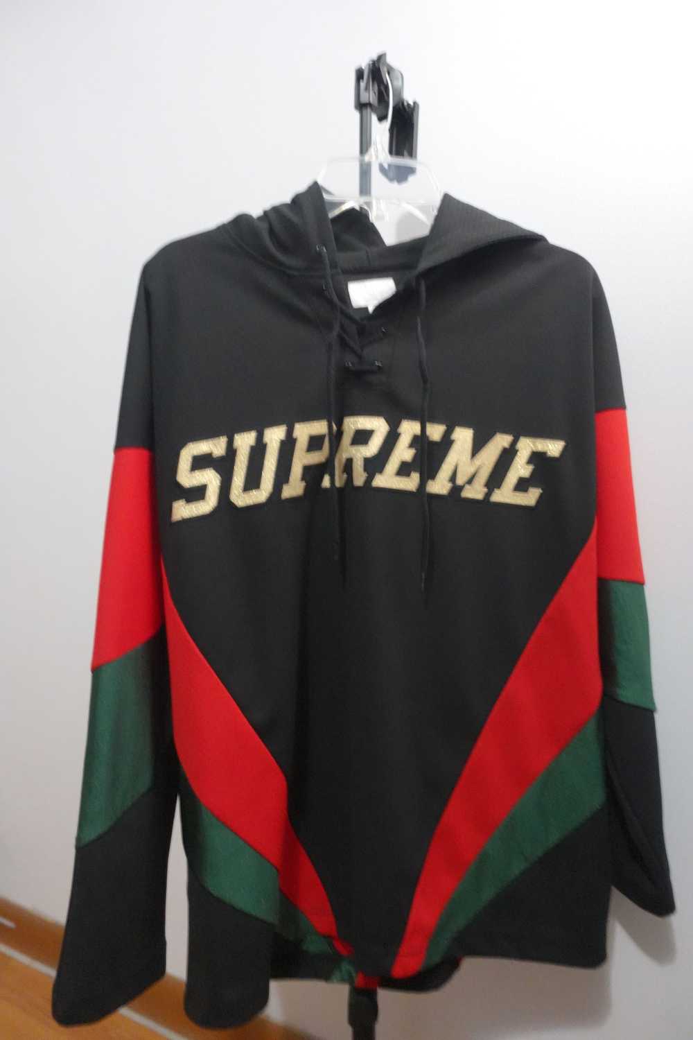 Supreme RARE Supreme FW 2017 Hooded Hockey Jersey - image 1