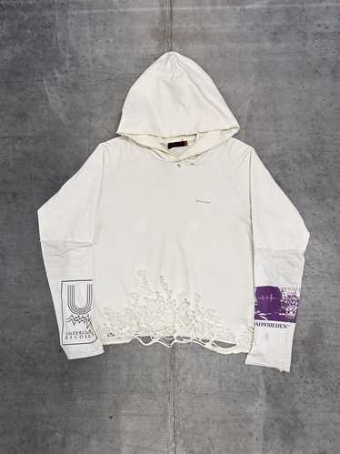 Undercover SS06 Wahnfrieden distressed hoodie - image 1