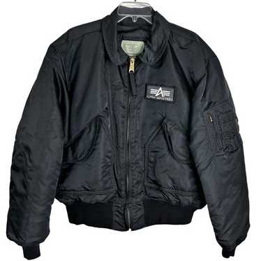 90s vtg alpha USA製　ma-1 flight jacket Vintage Alpha Industries USAF Bomber Zipper Jacket - Etsy